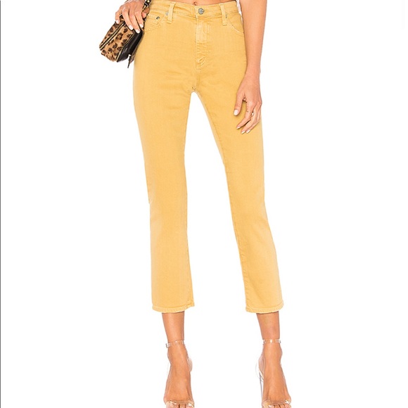 NEW • AG Jeans • Isabelle High Rise Straight Crop - Picture 2 of 7